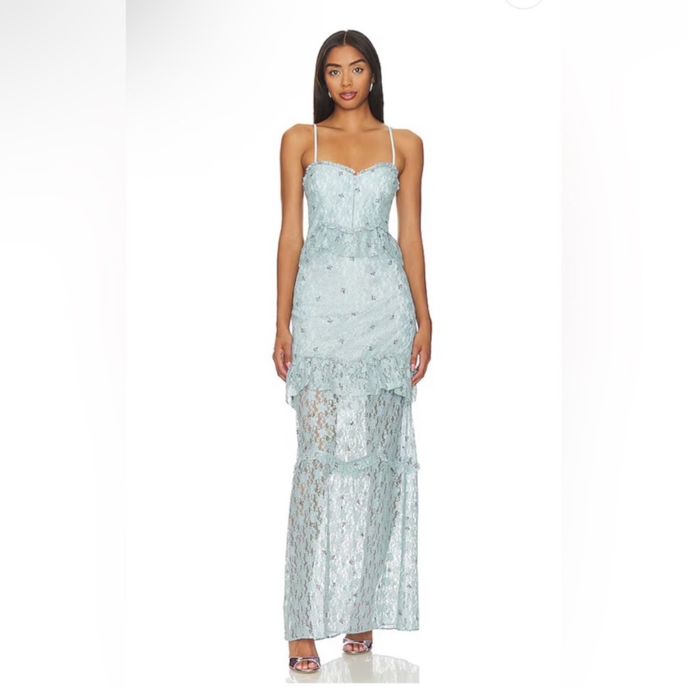 Aisling Gown in Baby Blue